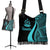 Vanuatu Boho Handbag - Turquoise Polynesian Tentacle Tribal Pattern - Polynesian Pride