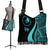 Yap Boho Handbag - Turquoise Polynesian Tentacle Tribal Pattern - Polynesian Pride