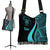 Niue Boho Handbag - Turquoise Polynesian Tentacle Tribal Pattern - Polynesian Pride