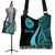 Tahiti Custom Personalised Boho Handbag - Turquoise Polynesian Tentacle Tribal Pattern - Polynesian Pride