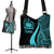 Samoa Boho Handbag - Turquoise Polynesian Tentacle Tribal Pattern - Polynesian Pride