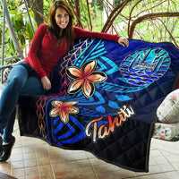 Tahiti Premium Quilt - Vintage Tribal Mountain - Polynesian Pride
