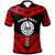 Tahiti Custom Polynesian Custom Polo Shirt Tribal Pattern Cool Style Red Color Unisex Red - Polynesian Pride