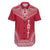 Tahiti Polynesian Chief Shirt - Flag Version Men Red - Polynesian Pride