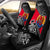 Tahiti Car Seat Covers - Tahiti Flag Fall In The Wave - K9 - Polynesian Pride