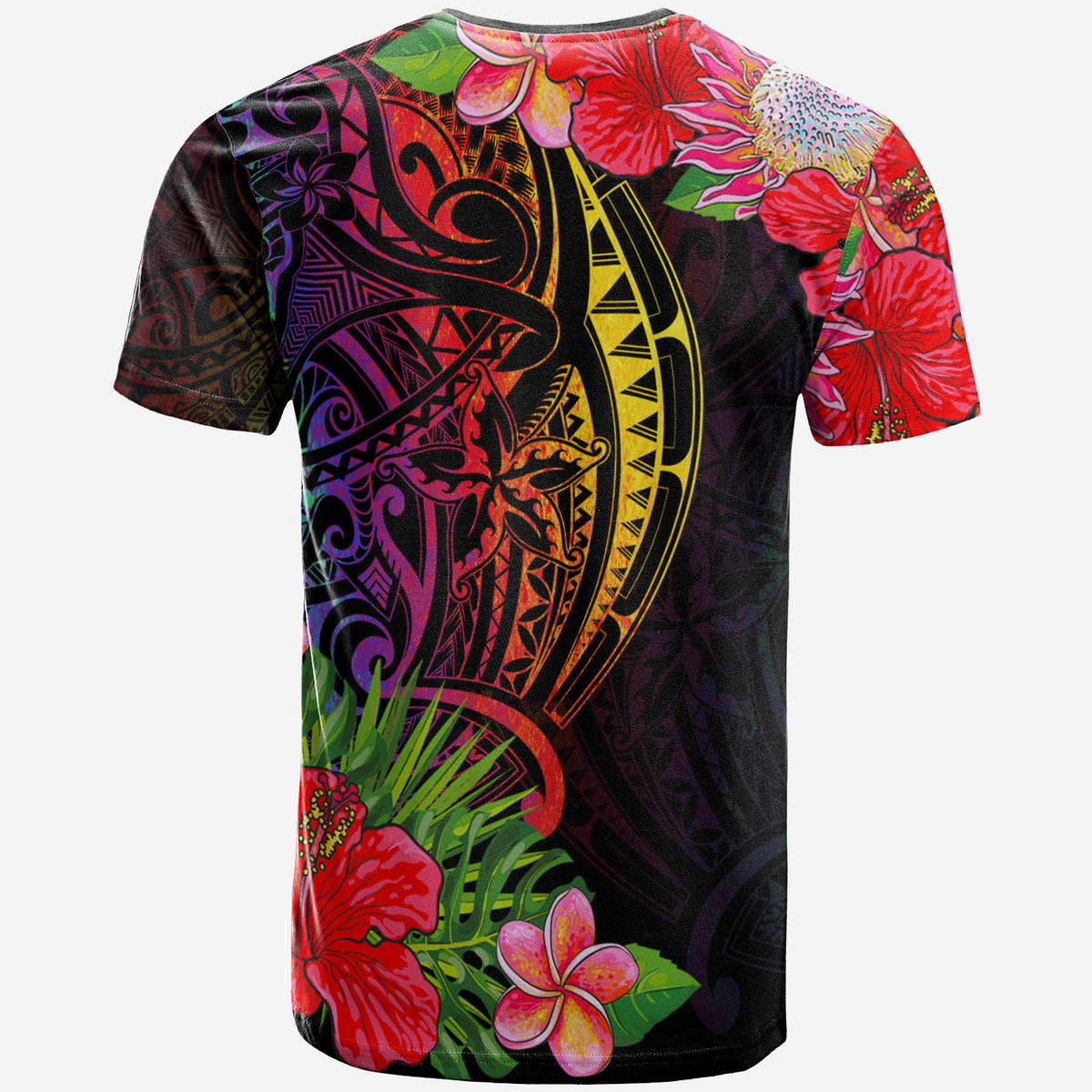 Nauru T Shirt Tropical Hippie Style - Polynesian Pride