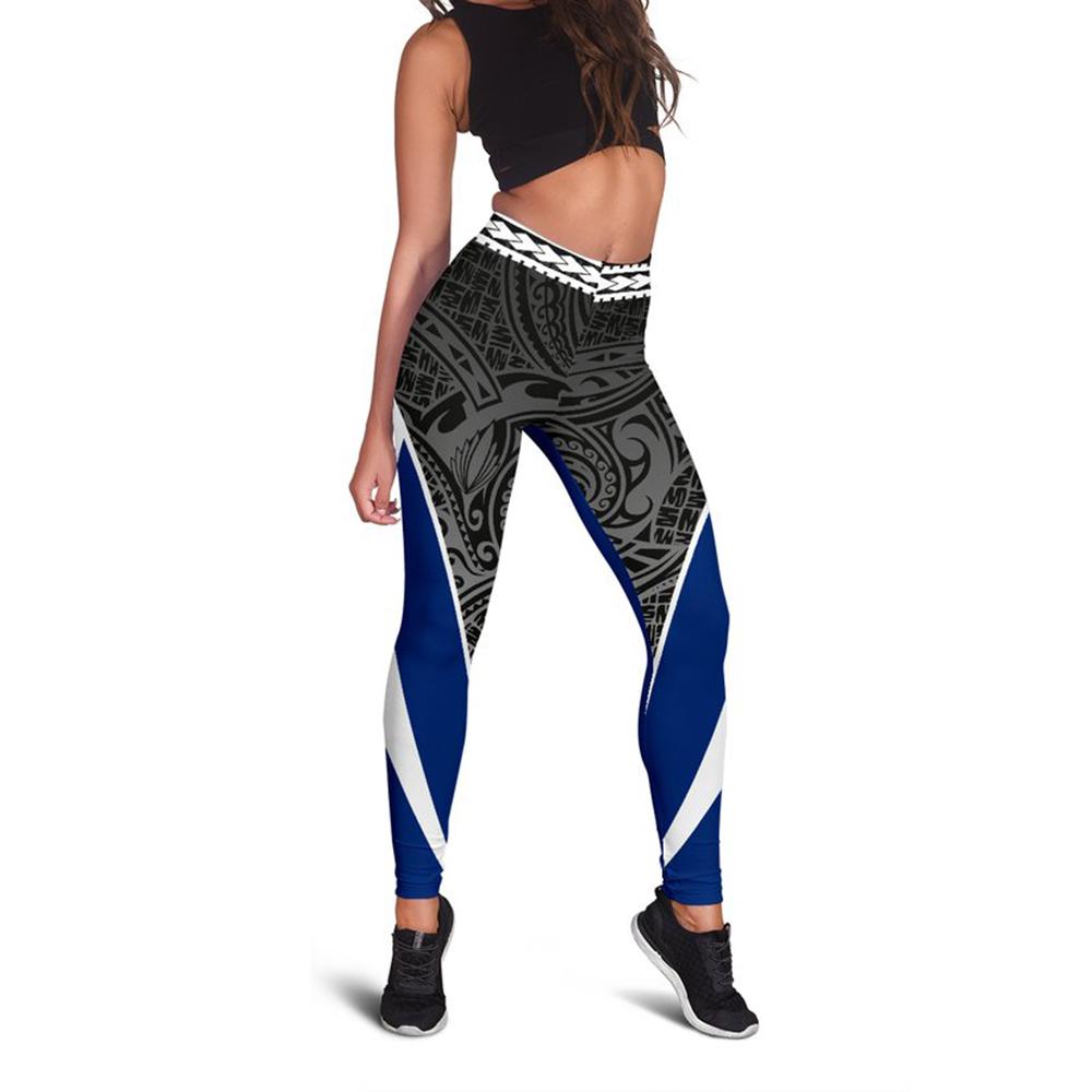 Tahiti Active 3rd Leggings A16 - Polynesian Pride