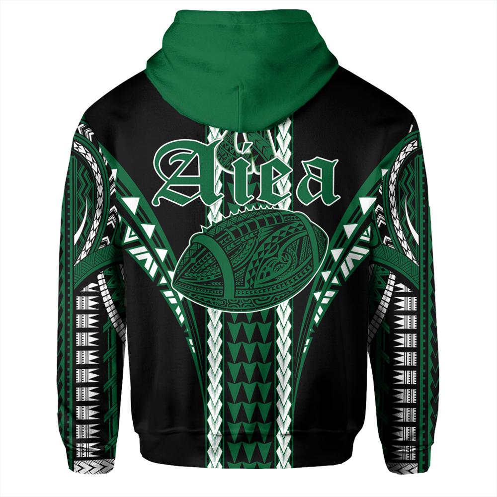 Hawaii Hoodie Aiea High Football Jersey Hoodie - Polynesian Pride