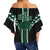 Hawaii - Aiea High Football Jersey Off Shoulder Waist Wrap Top - AH - Polynesian Pride