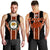 Hawaii Men's Tank Top - Campbell High Football Jersey Men's Tank Top - AH Orange - Polynesian Pride