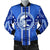 Hawaii Bomber Jacket - Kailua High Football Jersey Bomber Jacket - AH Blue Unisex - Polynesian Pride