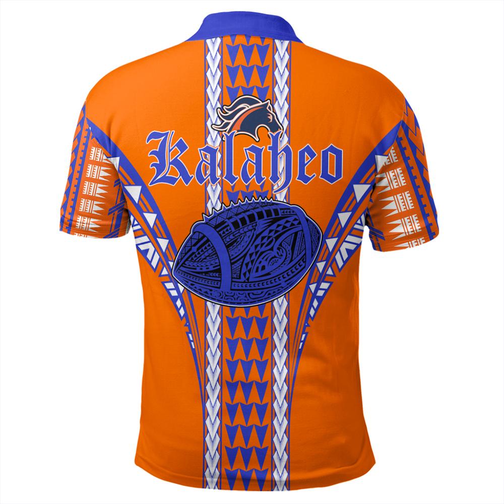 Hawaii Polo Shirt Kalaheo High Football Jersey Polo Shirt - Polynesian Pride