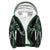 Hawaii - Kapaa High Football Jersey Sherpa Hoodie - AH Green - Polynesian Pride