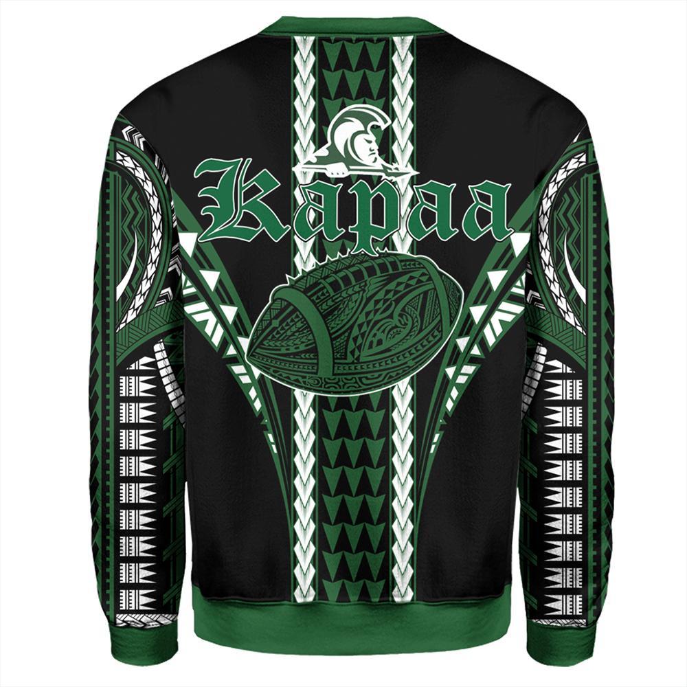 Hawaii - Kapaa High Football Jersey Sweatshirt - AH - Polynesian Pride