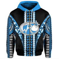 Hawaii Hoodie Kealakehe High Football Jersey Hoodie Zip - Polynesian Pride