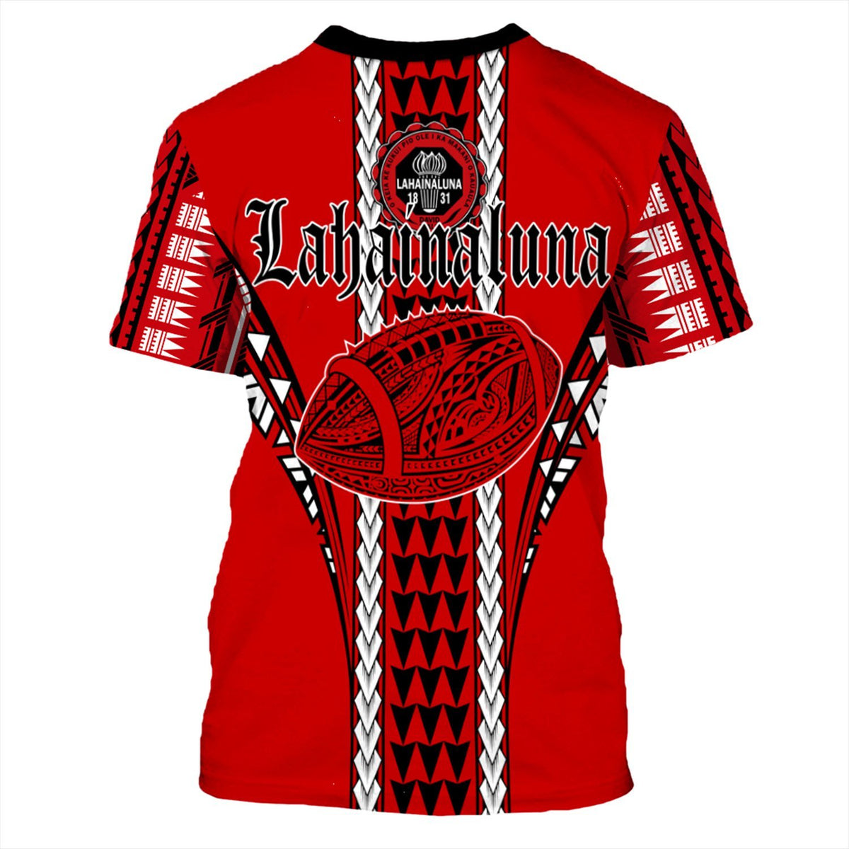 Hawaii Lahainaluna High Football Jersey T Shirt - Polynesian Pride