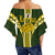 Hawaii - Leilehua High Football Jersey Off Shoulder Waist Wrap Top - AH - Polynesian Pride