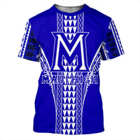 Hawaii Maui High Football Jersey T Shirt - Polynesian Pride