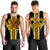 Hawaii Men's Tank Top - Mililani High Football Jersey Men's Tank Top - AH Yellow - Polynesian Pride