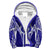 Hawaii - Moanalua High Football Jersey Sherpa Hoodie - AH Blue - Polynesian Pride