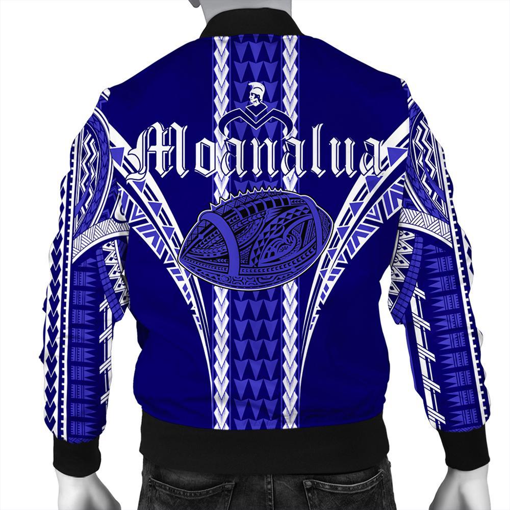 Hawaii Bomber Jacket - Moanalua High Football Jersey Bomber Jacket - AH - Polynesian Pride