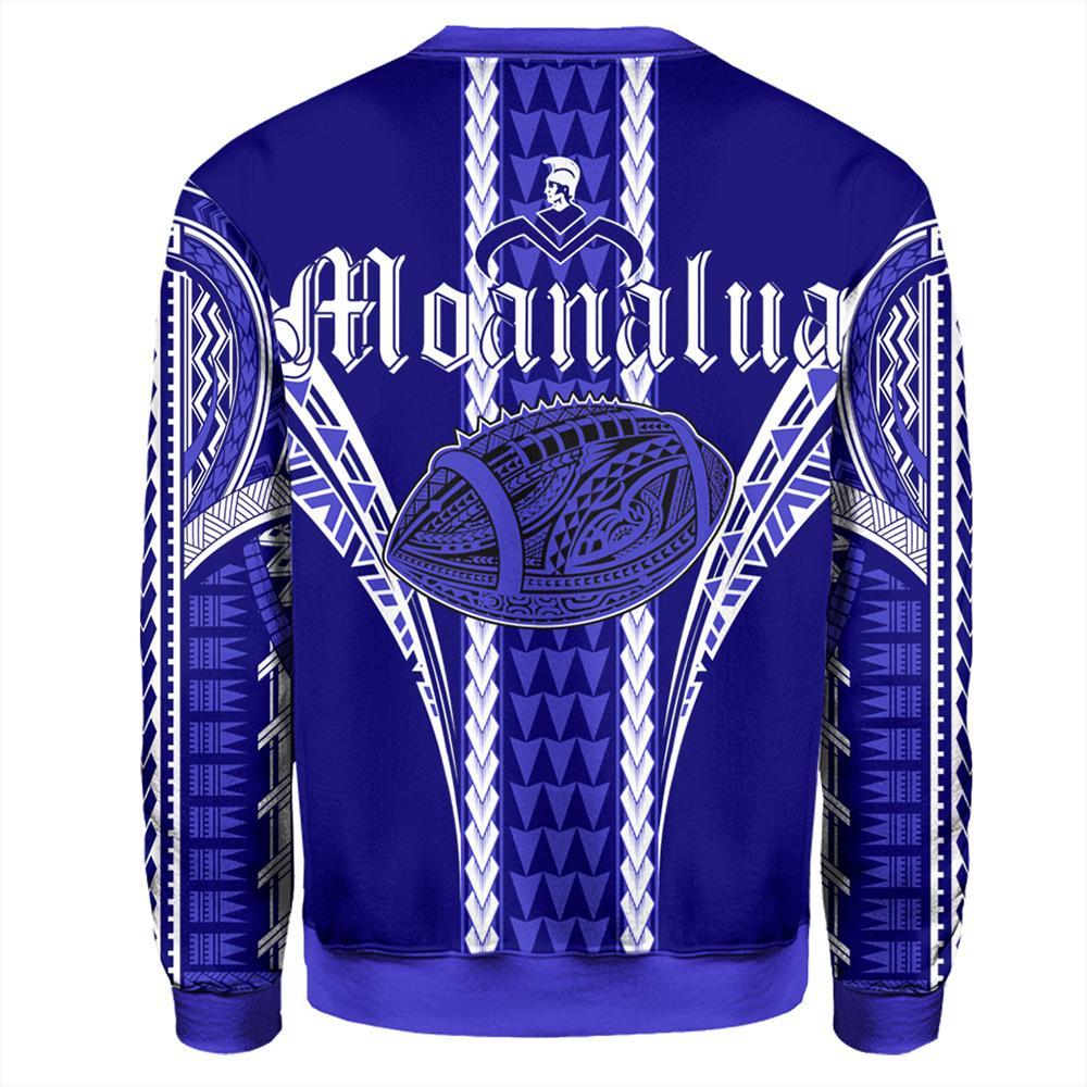 Hawaii - Moanalua High Football Jersey Sweatshirt - AH - Polynesian Pride