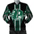 Hawaii Bomber Jacket - Pahoa High Football Jersey Bomber Jacket - AH Green Unisex - Polynesian Pride