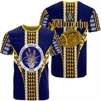 Hawaii Waipahu High Football Jersey T Shirt Unisex Blue - Polynesian Pride