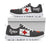 Tonga Sneakers - Tonga Flag Coat Of Arms Black - A5 - Polynesian Pride