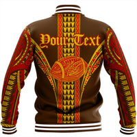 (Personalised) Hawaii Baseball Jacket - The Hawaiians Football Baseball Jacket - AH - Polynesian Pride