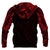 Hei Tiki Maori Tattoo All Over Hoodie Red - Polynesian Pride