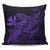 Hula Girl Hibiscus Kanaka Poly Pillow Covers - Purple 18'' x 18'' Set Of 1 Purple - Polynesian Pride