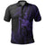 Hawaii King Polynesian Polo Shirt Durk Style Purple - Polynesian Pride