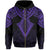 Hawaii Polynesian Hoodie Limited (Zip up) Tab Style Purple - Polynesian Pride