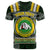 Hawaii Kaimuki High School T Shirt Custom Kaimuki High School Polynesian Pattern LT10 Green - Polynesian Pride