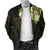 Tokelau Men's Bomber Jacket - Polynesian Gold Patterns Collection - Polynesian Pride