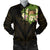 Tokelau Men's Bomber Jacket - Polynesian Gold Patterns Collection - Polynesian Pride