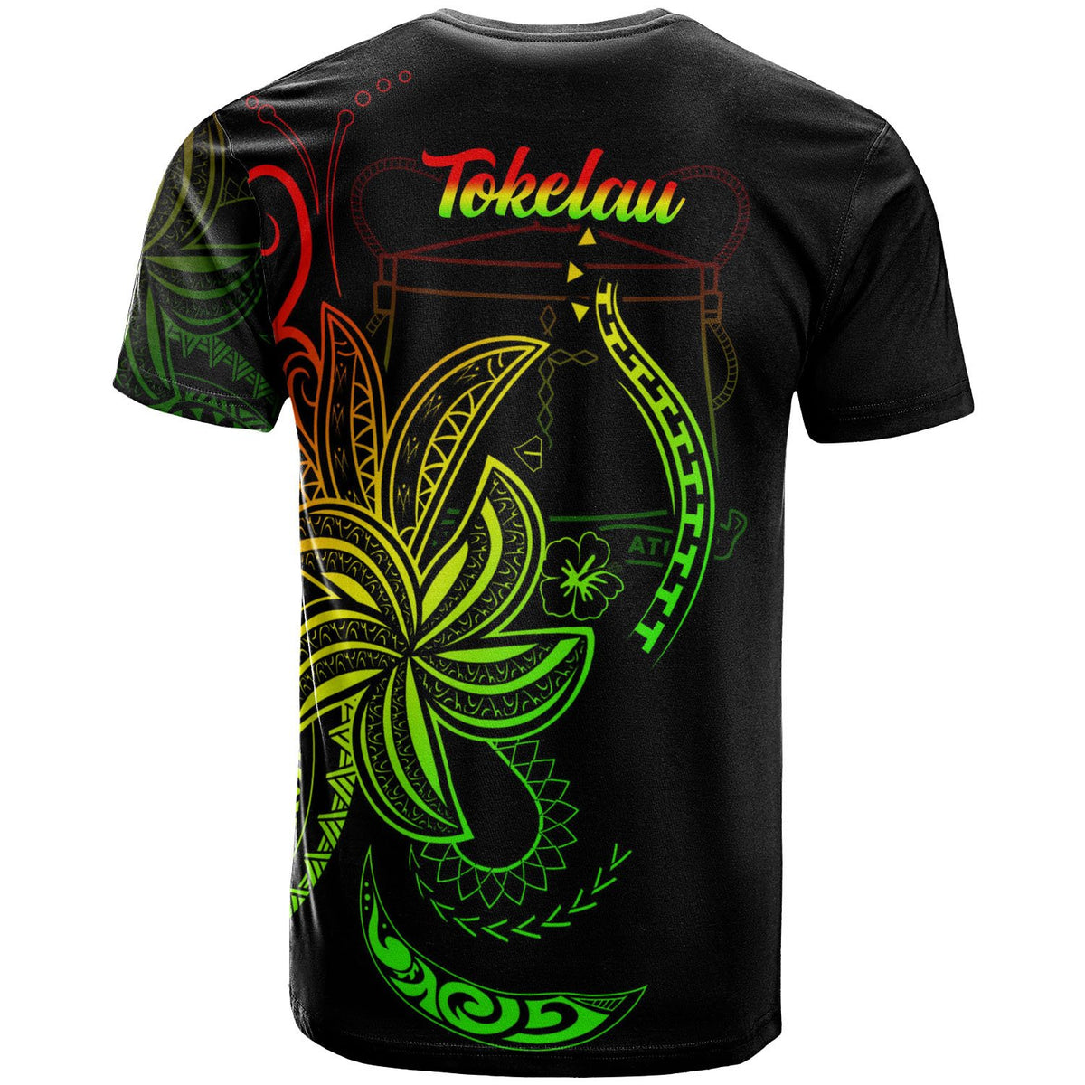 Tokelau T Shirt Country Code With Seal - Polynesian Pride