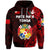 Tonga Coat of Arms Hoodie Simple Vibes Red LT8 - Polynesian Pride