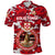 Custom Kolisi Tonga Polo Shirt Mate Maa Tonga Camouflage Vibes Lion Ashburton, Custom Text and Number - Polynesian Pride