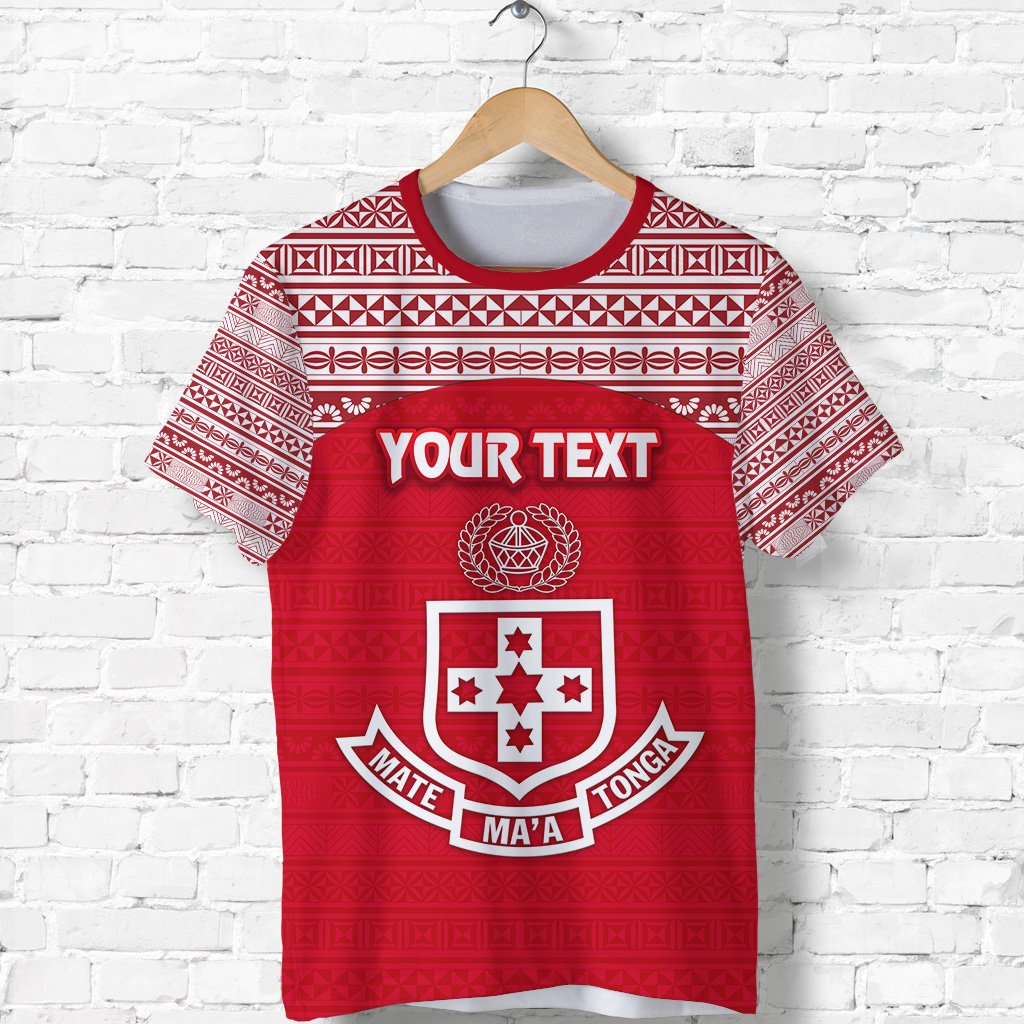 Custom Kolisi Tonga T Shirt Mate Maa Tonga Simple Version Ashburton Old Boys - Polynesian Pride
