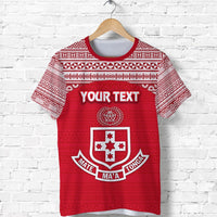 Custom Kolisi Tonga T Shirt Mate Maa Tonga Simple Version Ashburton Old Boys - Polynesian Pride