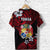 Custom Mate Maa Tonga Rugby T Shirt Polynesian Unique Vibes Red - Polynesian Pride