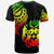 Tonga Custom T Shirt Tonga Tatau Reggae Patterns - Polynesian Pride