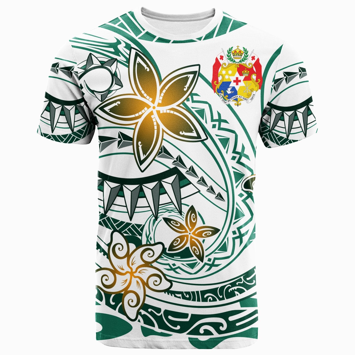 Tonga T Shirt Spring Style White Color Unisex White - Polynesian Pride