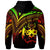 Tonga Hoodie Reggae Color Cross Style - Polynesian Pride