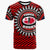 Tonga T Shirt Rugby Style Red Black Color Unisex Red - Polynesian Pride