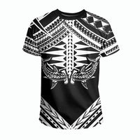 Hawaii Shark Polynesian Kanaka White T Shirt Candy Style - Polynesian Pride