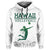 Volleyball Sport Kakau Hawaii Hoodie White - Polynesian Pride