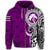 Custom Hawaii Hoodie Pearl City High Tribal Kakau Zip Hoodie - Polynesian Pride